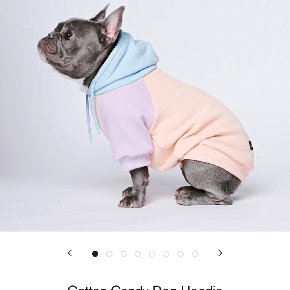 Spark, Paws dog hoodie, new tie-dye 3XL New